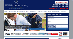 Desktop Screenshot of criminal.attorneywdkickham.com